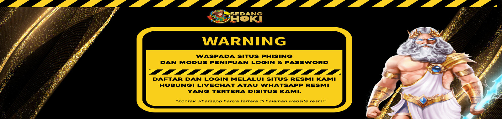 Warning Phising Sedanghoki